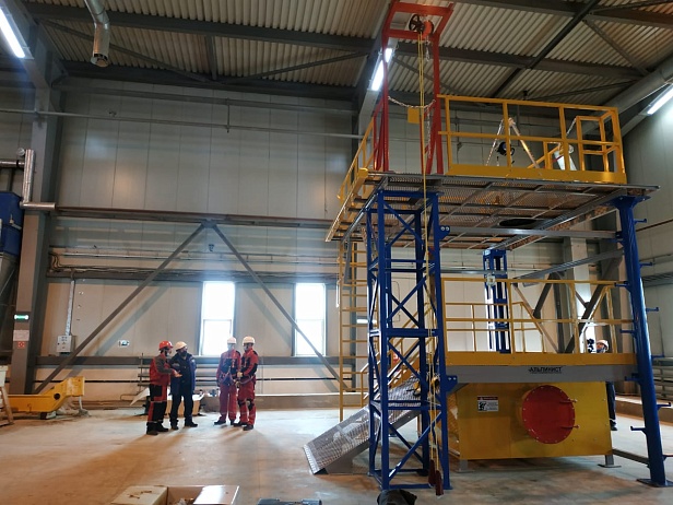 г. Чита. Учебный полигон "АЛЬПИНИСТ" 03-02 установлен  в "Норильский никель" г. Чита. Учебный полигон "АЛЬПИНИСТ" 03-02 установлен  в "Норильский никель"